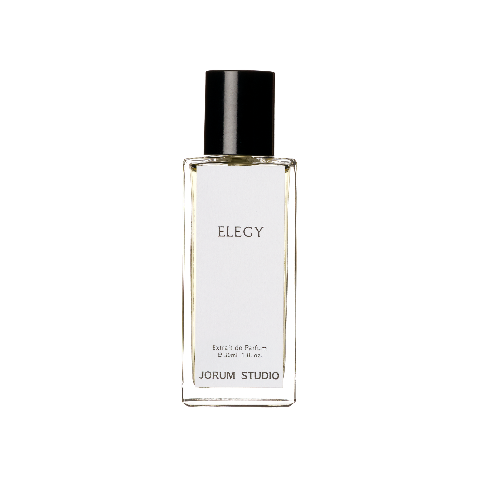 30ml bottle of Elegy Extrait de Parfum by independent Scottish perfumers Jorum Studio