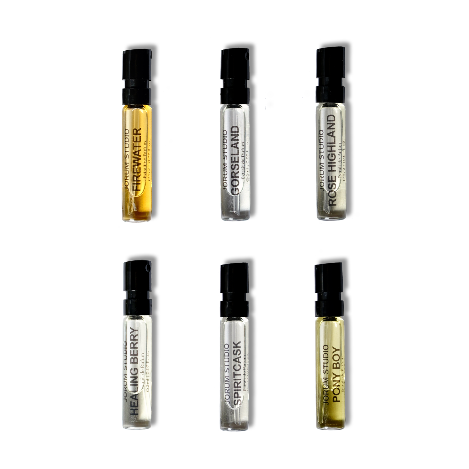 Scottish Odyssey 2ml Perfume Sample Set from Jorum Studio